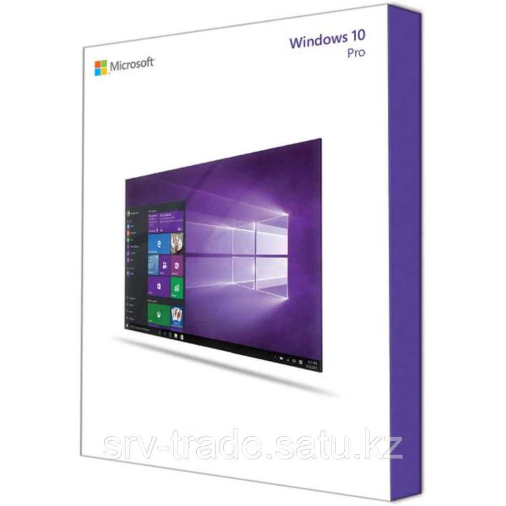 Операционная система, Microsoft Windows 10 PRO, 64 bit, Rus, DSP OEI DVD (FQC-08906) - фото 1 - id-p114362437