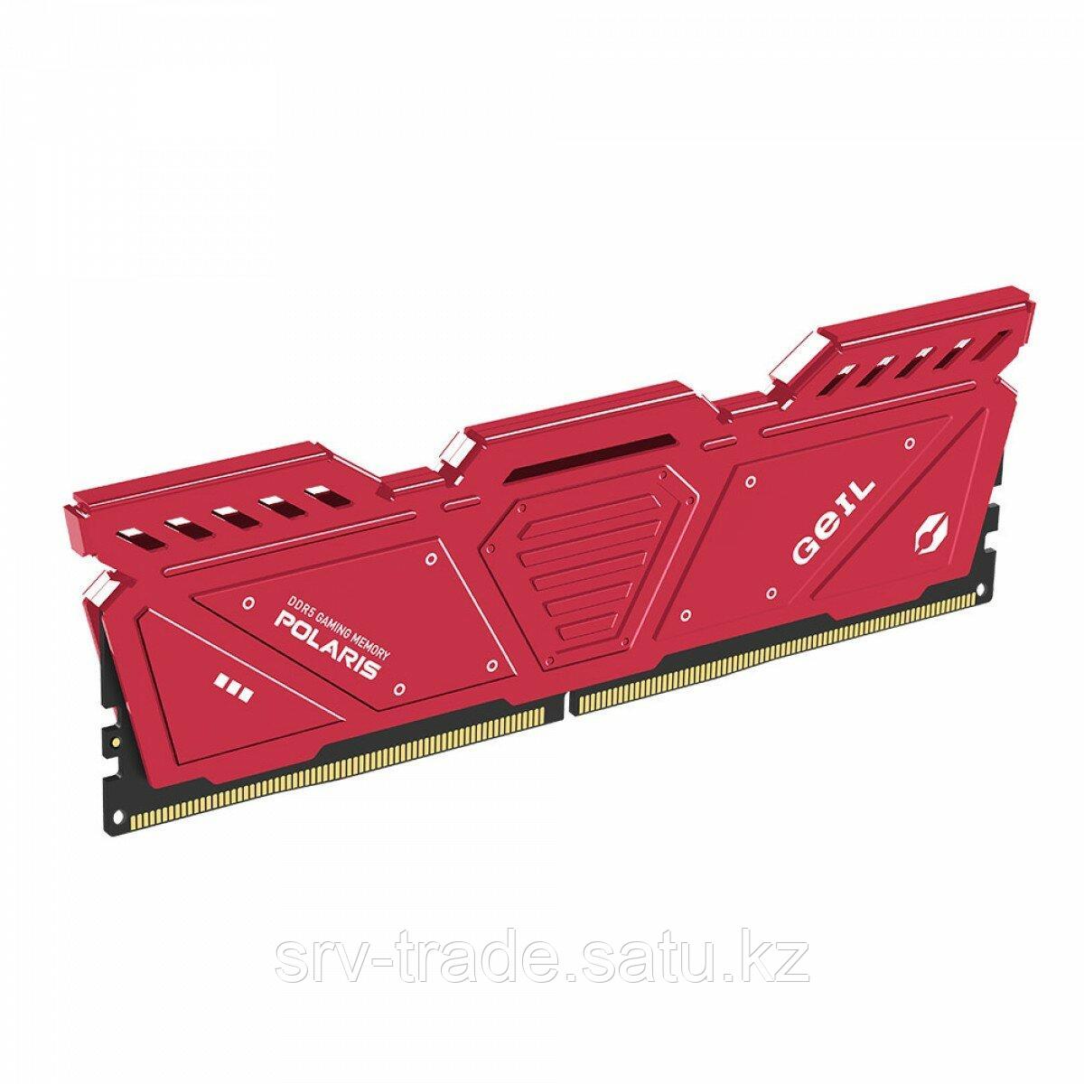 Оперативная память GEIL POLARIS Red, GOR532GB5200C42DC [32 ГБ DDR 5, 5200 МГц, 1.1 В, KIT] - фото 2 - id-p114363672