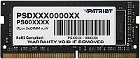 Оперативная память SODIMM Patriot Signature Line, PSD432G32002S [32 ГБ DDR 4, 3200 МГц, 1.2 В]