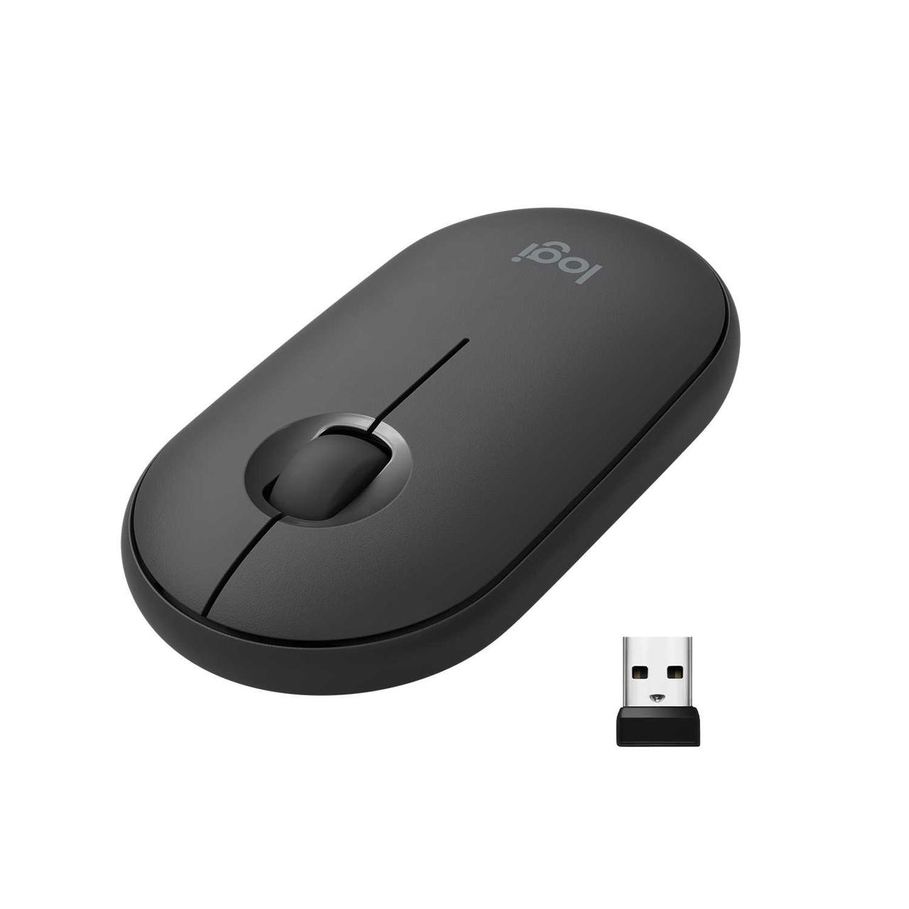 Мышь беспроводная Logitech Pebble M350 Graphite