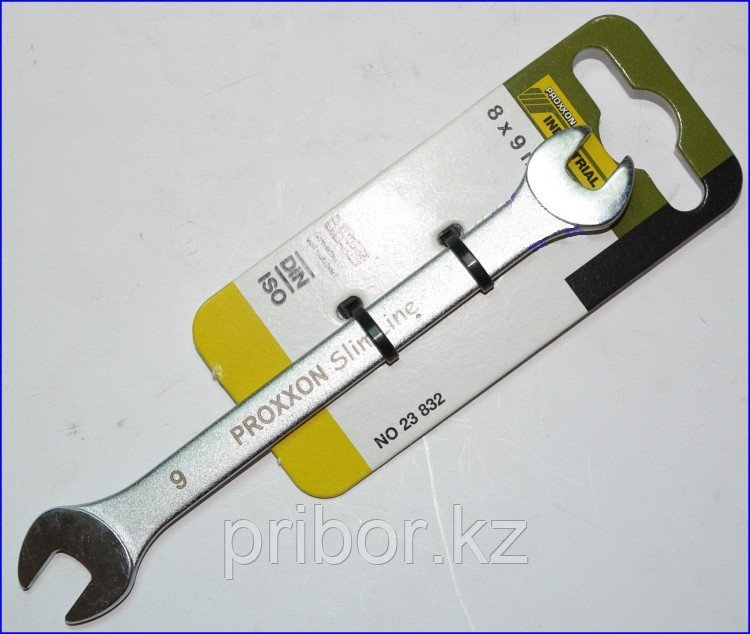 23832 Proxxon Рожковый гаечный ключ 8 x 9 мм - фото 2 - id-p599606