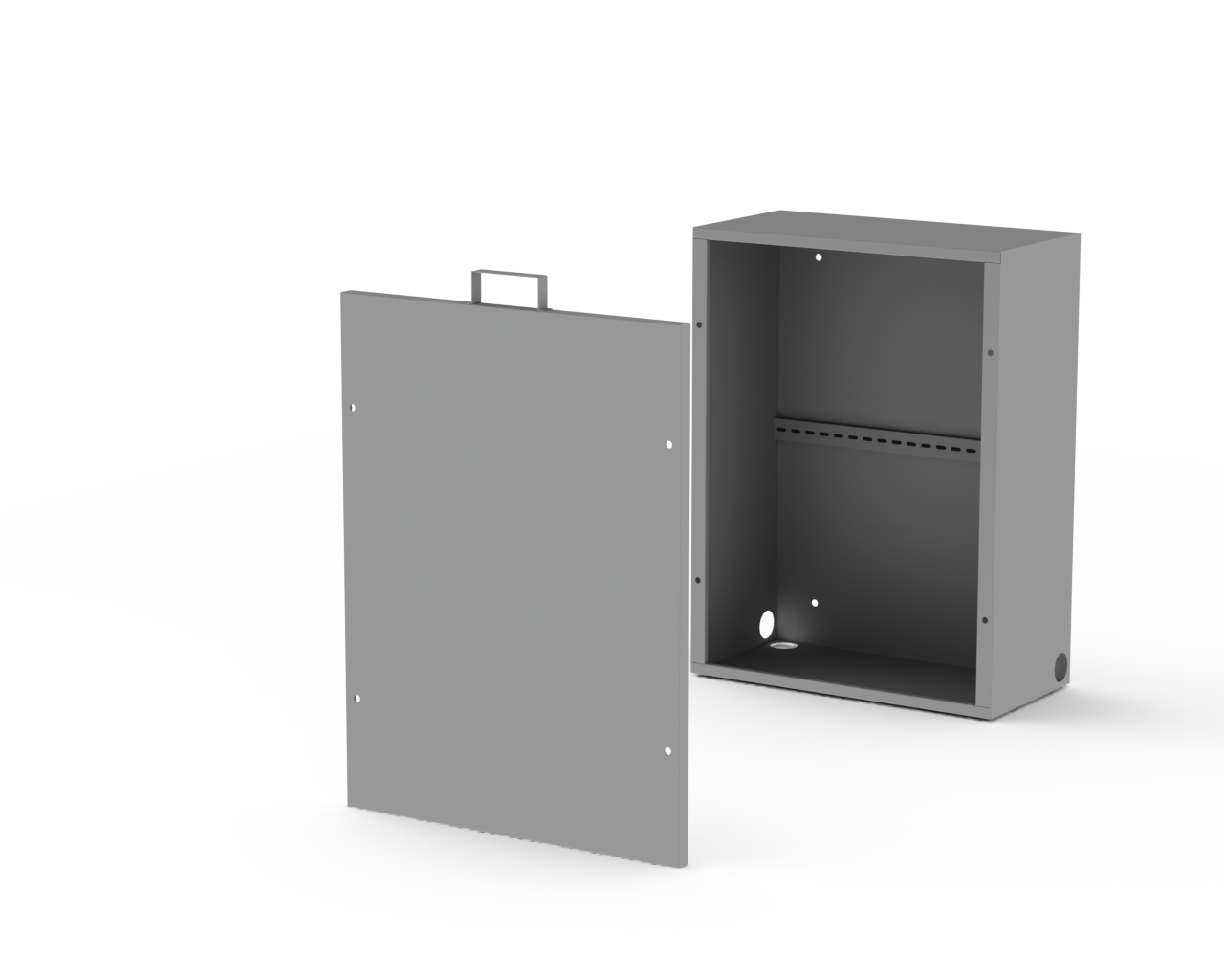Шкаф для хранения запасов оптического кабеля и муфты ШРМ-4-800-600-300 - фото 4 - id-p114384110