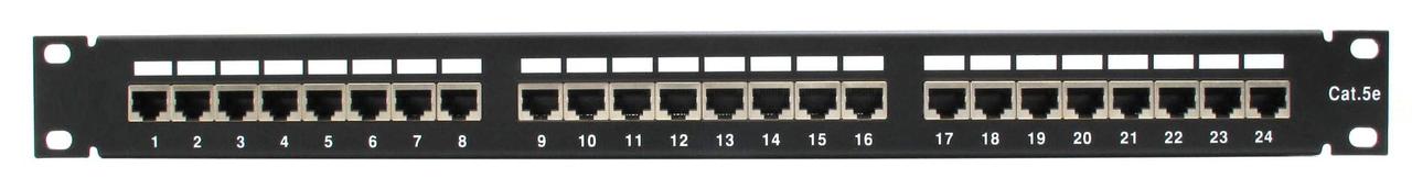 FTP Cat 6 патч-панель 24 портов-1U - фото 1 - id-p114384375