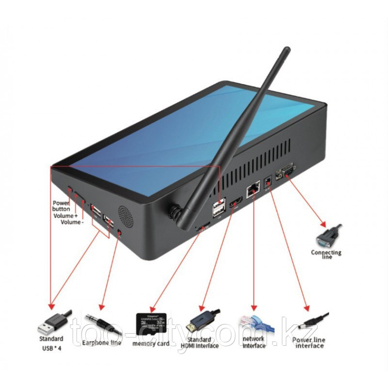 Неттоп ORION MP-A10S 2+32G, Mini PC 10.1", мини ПК Android Арт.7413