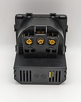 Модуль-розетка USB+Type C 5 Вт/ 3.1 А т (19 Вт быстрая зарядка) с заземлением; со шторками; 220В; 16А, фото 5