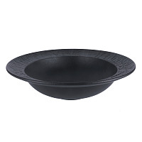 Тарелка для пасты,супа,салата d=27см, h=7см, 1000 мл, серия Black Raw Wood P.L. - ProffCuisine - фото 1 - id-p114385441