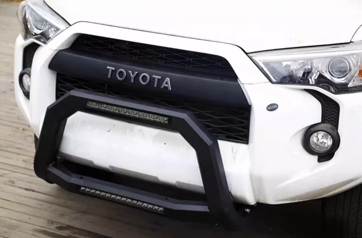 Силовой передний бампер для Toyota 4Runner V 2013-2024+ - фото 2 - id-p114385465