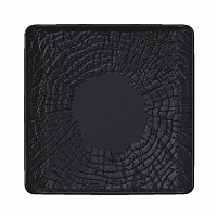 Блюдо квадратное 17,5*17,5 см, серия Black Raw Wood P.L. - ProffCuisine