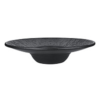 Тарелка для пасты,супа,салата d=27см, h=5,5см, 250 мл, серия Black Raw Wood P.L. - ProffCuisine