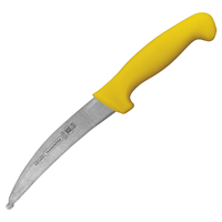 Бразилия Нож Professional Master 153мм/260мм для разделки рыбы желтый