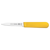 Бразилия Нож Professional Master 102мм/199мм для овощей желтый