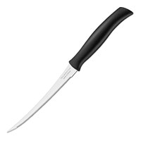 Бразилия Нож Athus 127мм/227мм для томата черный