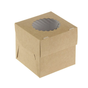 OSQ (Doeco) Упаковка для кексов и маффинов 10х10х10см ECO MUF 1 - фото 1 - id-p114327758