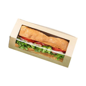 OSQ (Doeco) OSQ Baguette box 260 Упаковка для сэндвичей 26,0х8,0х6,0см - фото 1 - id-p114327761