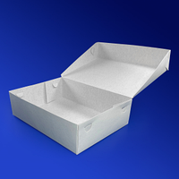 Kazakhstan Упаковка для пирожного 22х16х6см картон белая 200шт/уп