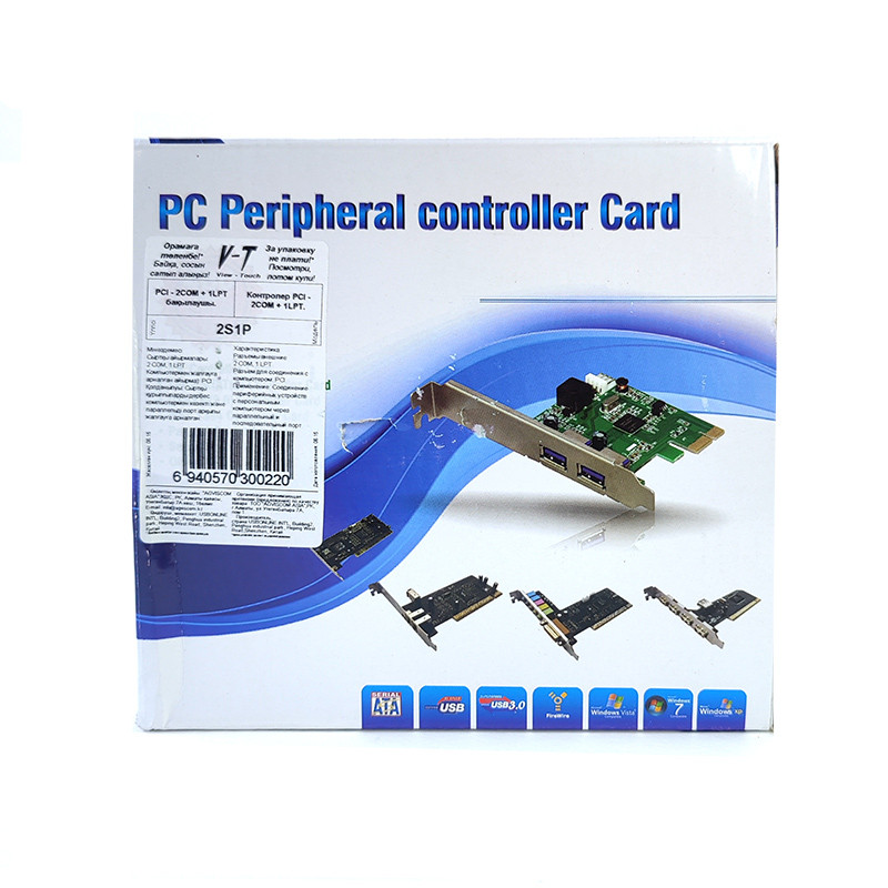PCI-E card V-T 2S1P-E (2COM+1LPT) - фото 6 - id-p58663875
