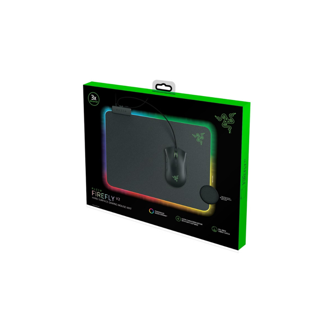 Игровой коврик с подсветкой Razer Firefly V2 - фото 3 - id-p114381110