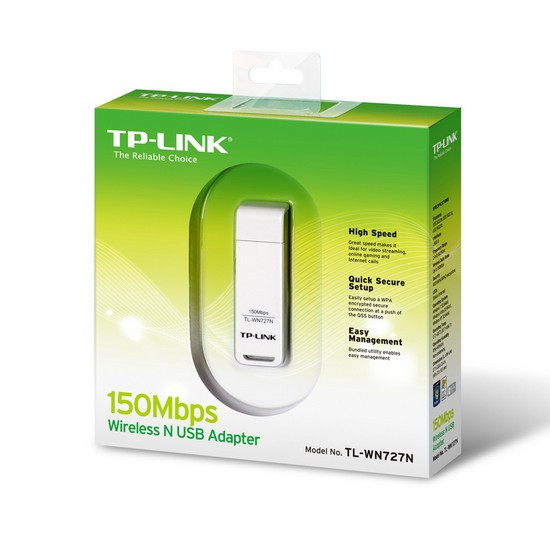 Беспроводной адаптер USB Wi-Fi 802.11n TP-Link TL-WN727N - фото 3 - id-p114381167