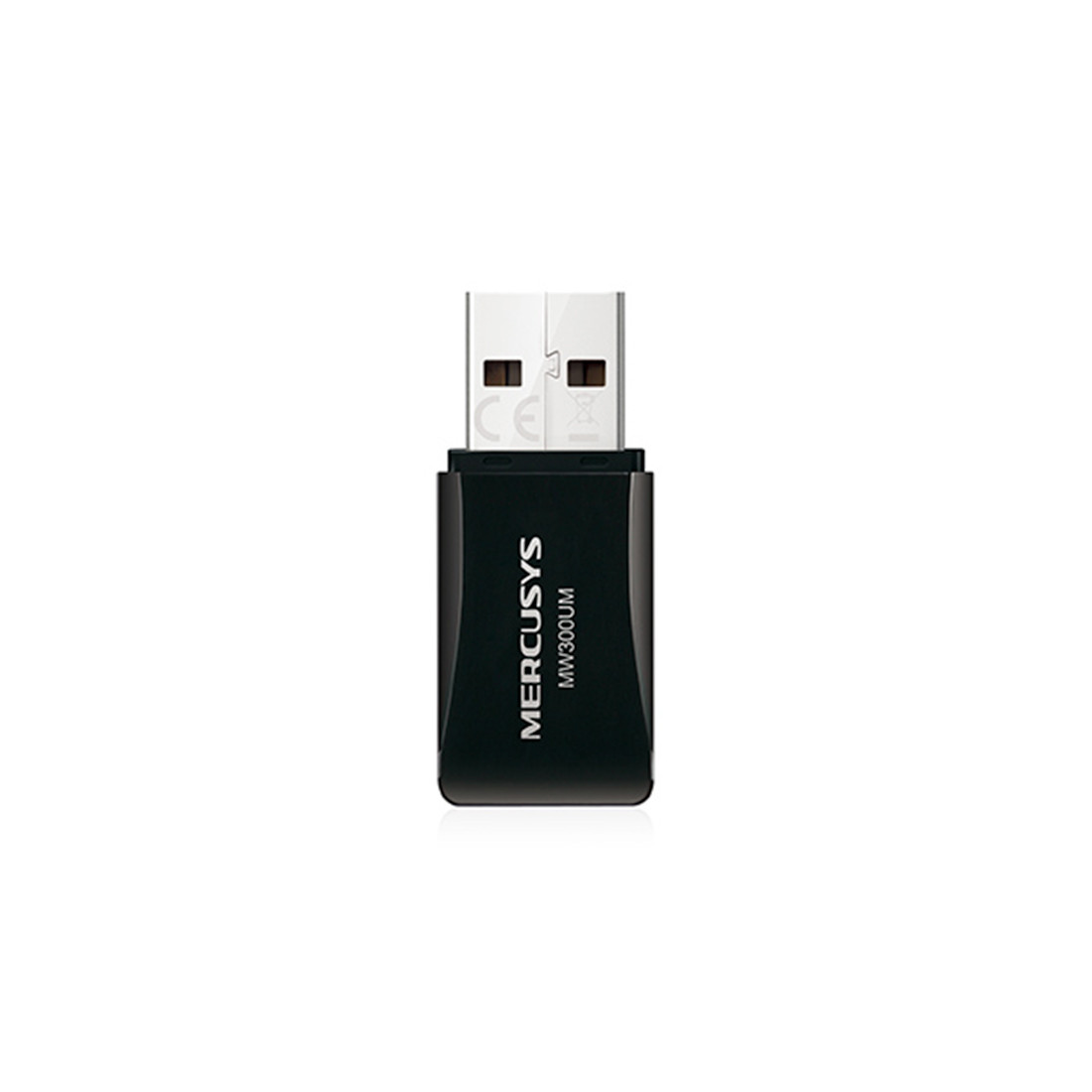 USB-адаптер беспроводной, 300 Мбит/с, MW300UM, Mercusys - фото 2 - id-p114381185