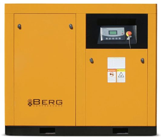 Винтовой компрессор с прямым приводом BERG IP23 ВК-90, давление 7 бар, фото 1