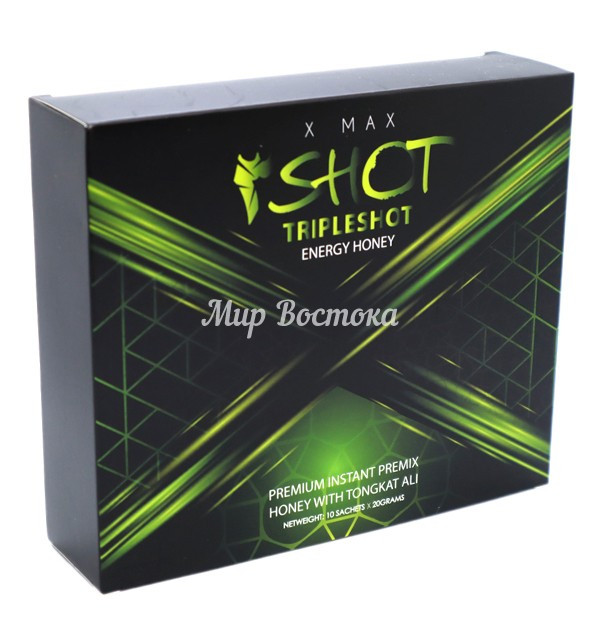 Королевский биомед для мужчин X MAX Triple Shot Energy Honey - купить в ...