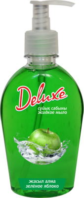 Жидкое мыло Deluxe 0.25 л в ассортименте - фото 1 - id-p114389010
