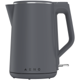 Электрический чайник AENO EK4: 1850-2200 Вт, 1.5 л, Strix, двойные стенки, без нагревающего корпуса,