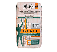 Шпаклёвка гипсовая базовая Alinex Glatt 25 кг