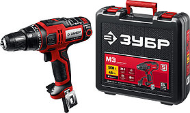 ЗУБР  500 Вт, 45 Н·м, кейс, сетевая дрель-шуруповерт (ДШ-М3-500-2 К)