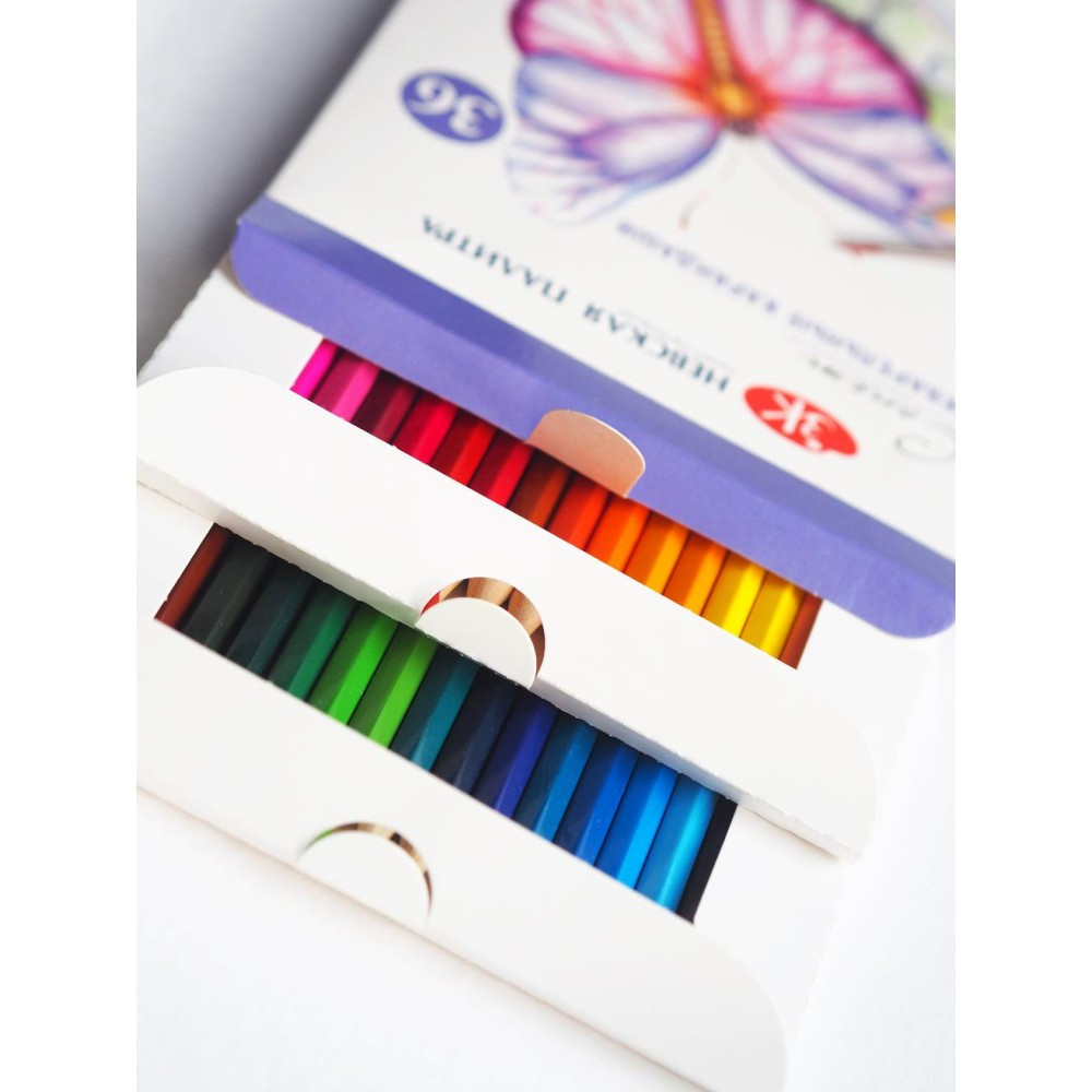 Набор акварельных карандашей Сонет, 36 цветов - фото 2 - id-p114389926