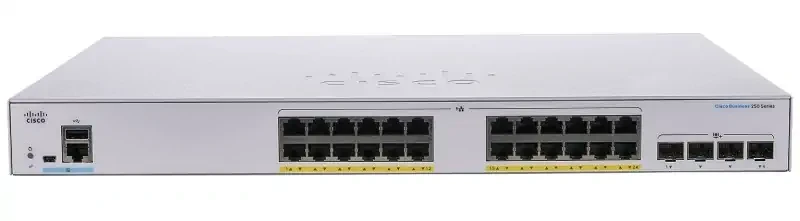Cisco CBS250-24T-4X-EU Коммутатор Smart CBS250 24-port GE, 4x10G SFP+ - фото 1 - id-p114392183