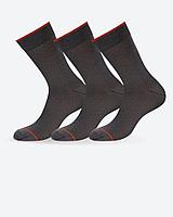 Носки мужские цветные из мерсеризованного хлопка серый