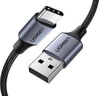 Кабель USB 2.0 - USB C, 480Mbps, 3A, QC3.0, 18W, 1,5m. US288 (60127) UGREEN