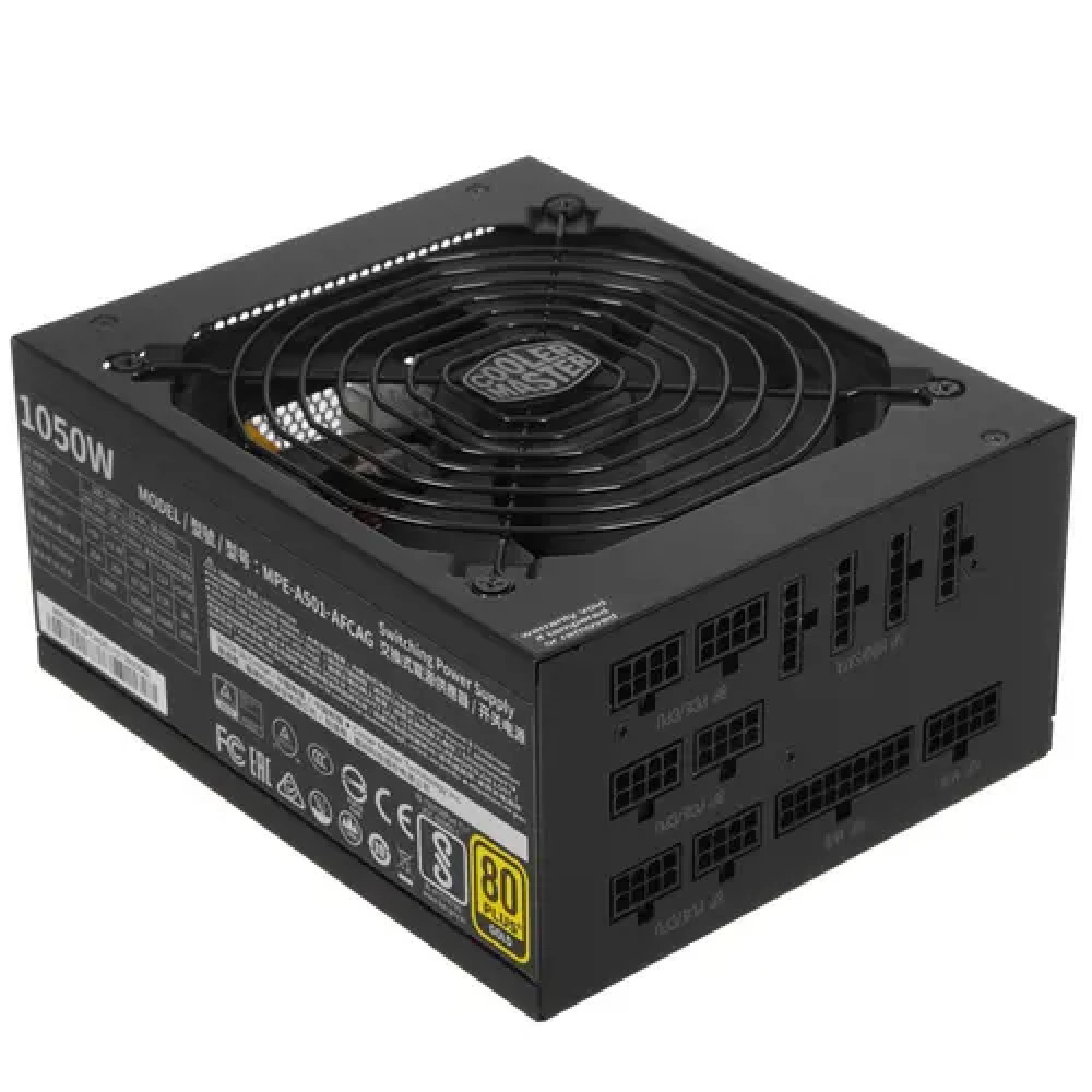 Блок питания CoolerMaster MWE GOLD 1050 V2 750W MPE-A501-AFCAG-EU