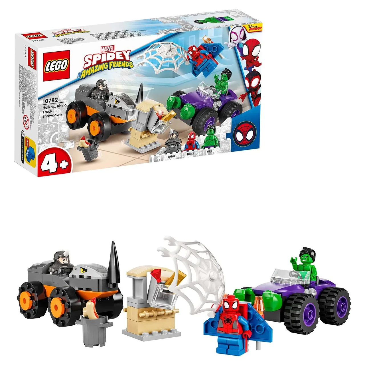 Конструктор LEGO Marvel Битва Халка против Носорога 10782 - фото 1 - id-p114395548
