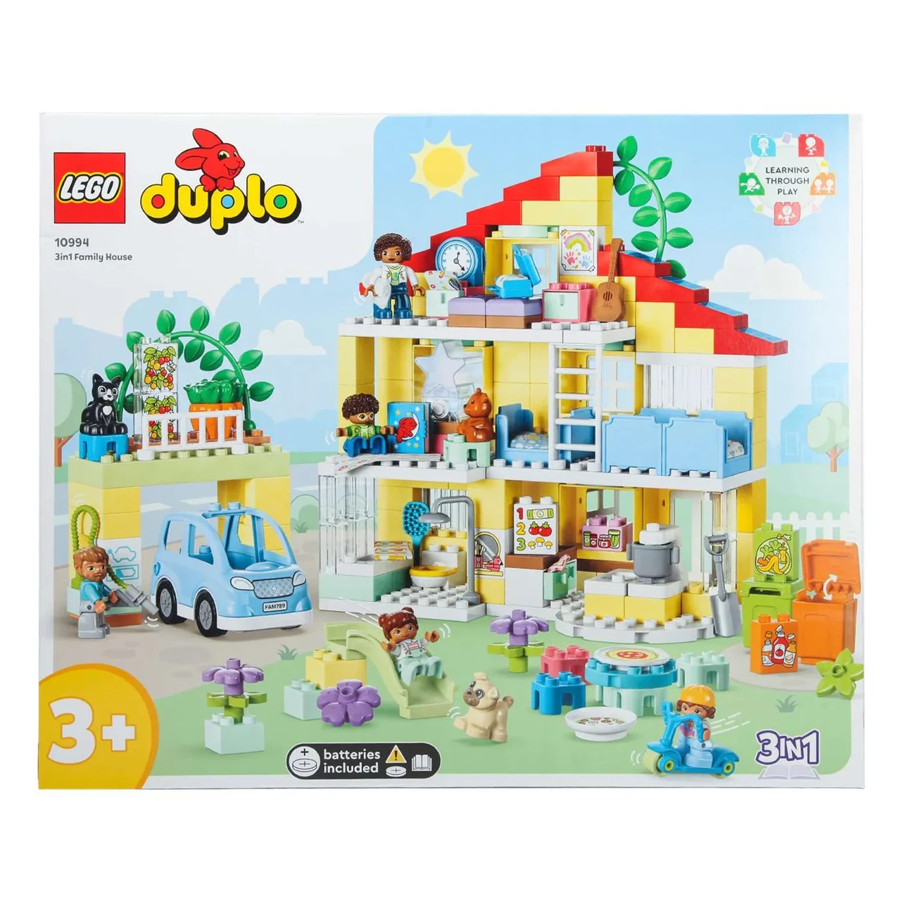Конструктор LEGO DUPLO Town Семейный дом 3 в 1 10994 - фото 1 - id-p114395558