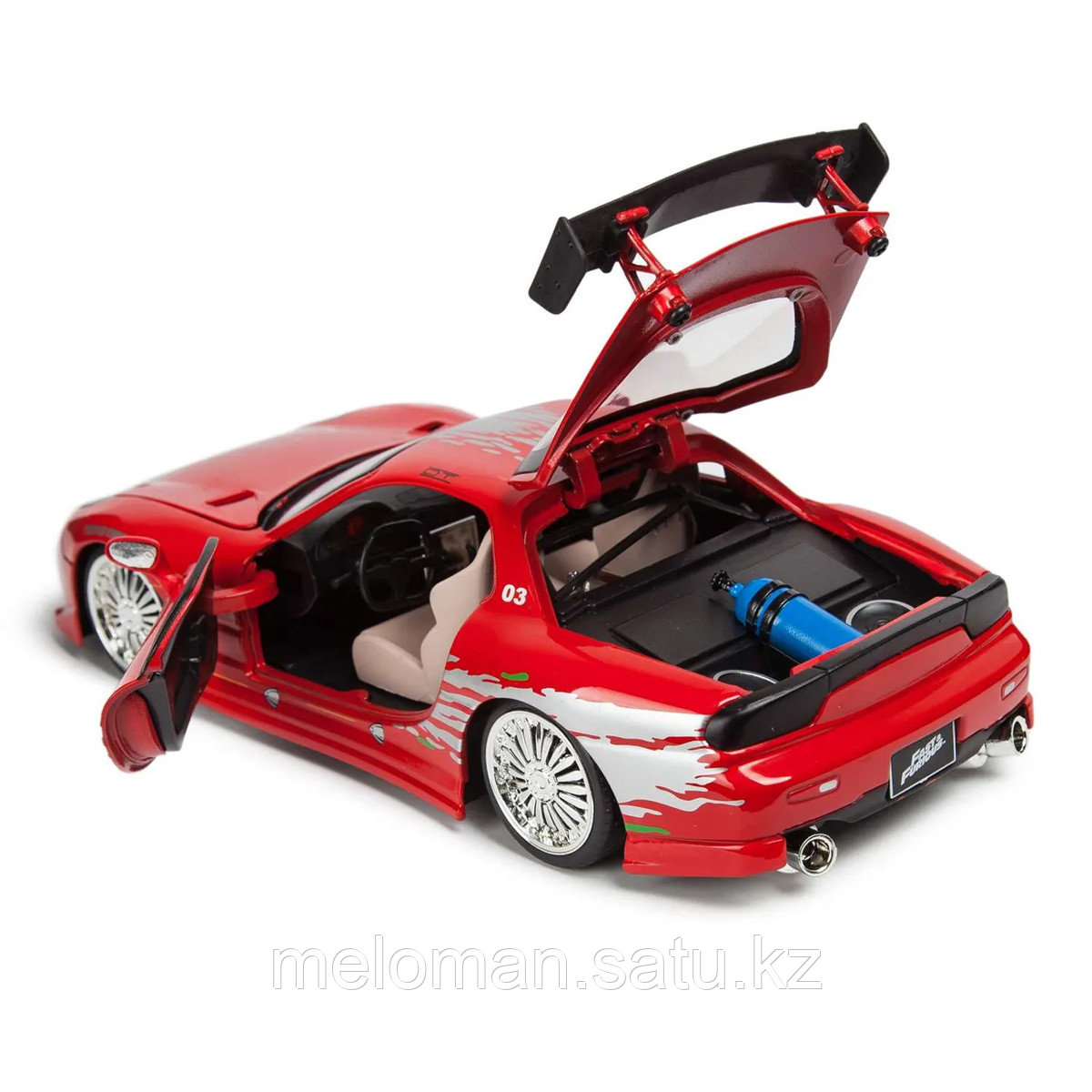 Jada Toys: Fast & Furious. 1:24 Dom's Mazda RX-7 '93 - фото 3 - id-p113872001