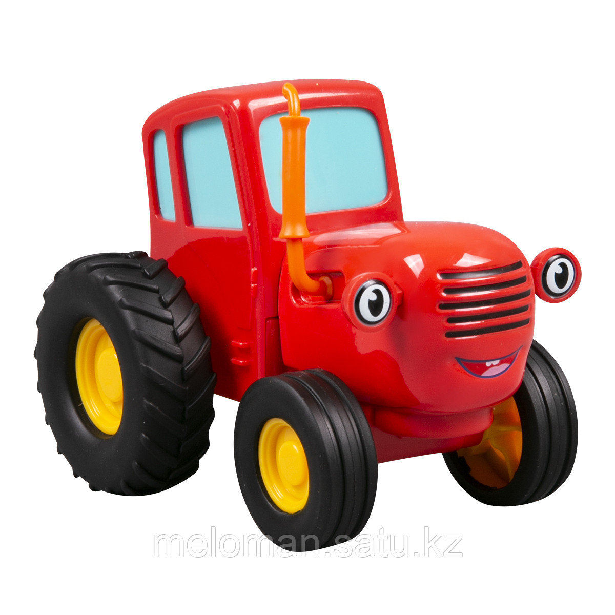 Синий трактор: Модель металл., инерц, красный