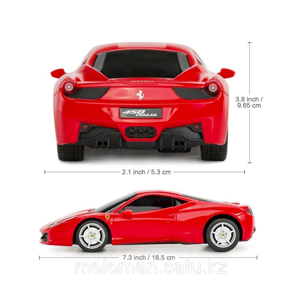 Rastar: 1:24 Ferrari 458 Italia, красный - фото 5 - id-p114396768