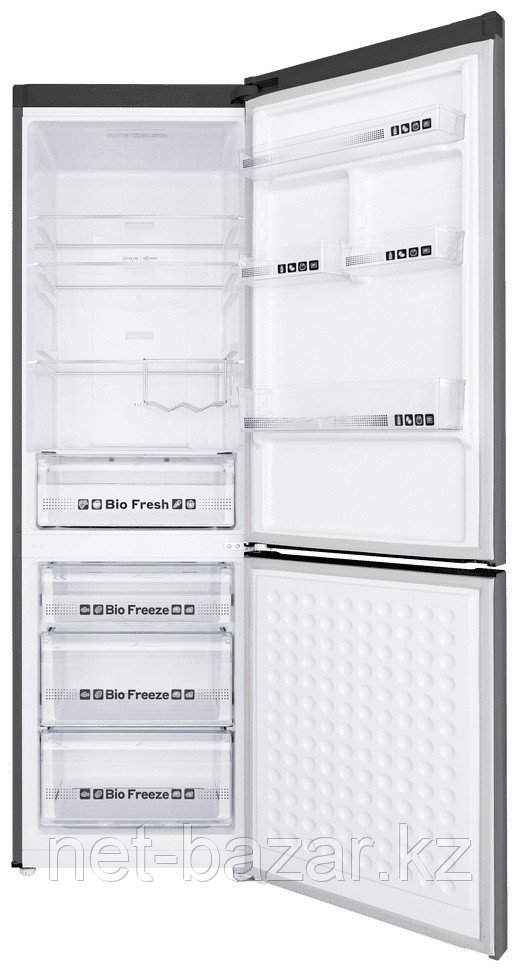 Холодильник-морозильник с инвертором MAUNFELD MFF195NFIX10 - фото 3 - id-p114400381
