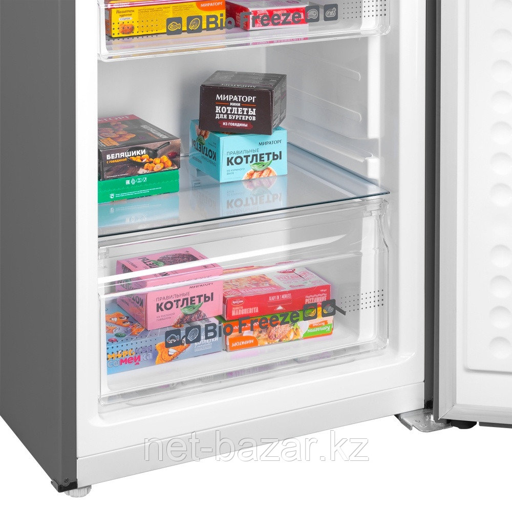 Холодильник-морозильник с инвертором MAUNFELD MFF195NFIX10 - фото 9 - id-p114400381