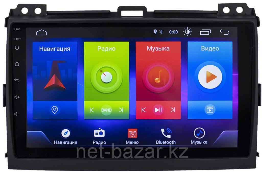Автомагнитола Element-5 Toyota Prado 120 Wifi Android 9 IPS 2-32 2002-2010 - фото 1 - id-p104372712