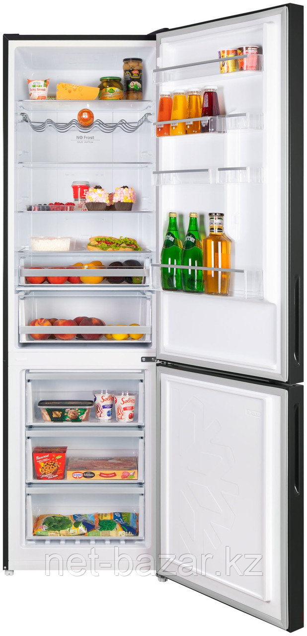 Холодильник MAUNFELD MFF200NFB - фото 3 - id-p114400620