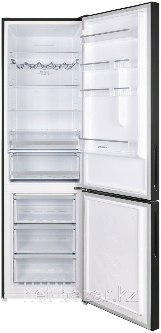 Холодильник MAUNFELD MFF200NFB - фото 4 - id-p114400620