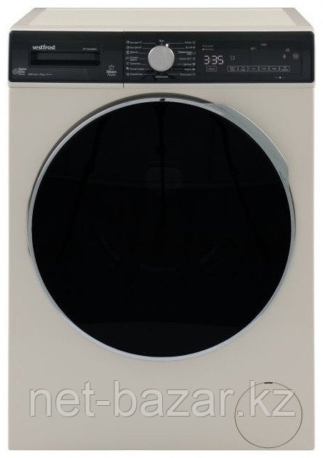Стиральная машина VestFrost VFT 8143DDC БЕЖ, фото 1
