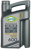 Yacco VX 600 5W40 5 л