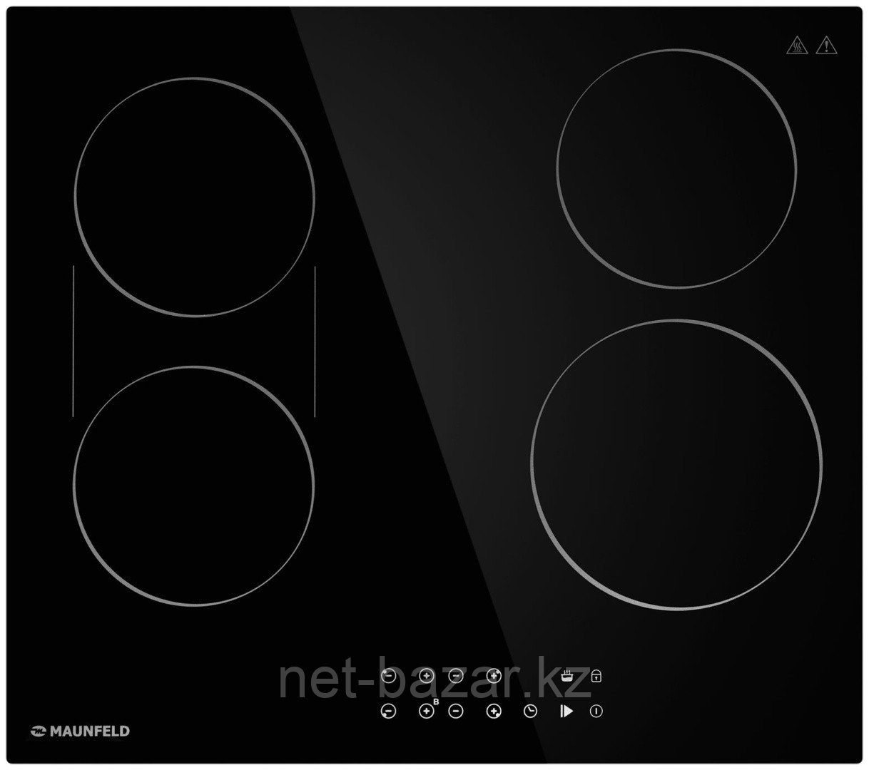 Электрическая варочная панель MAUNFELD CVCE594BDBK, фото 1