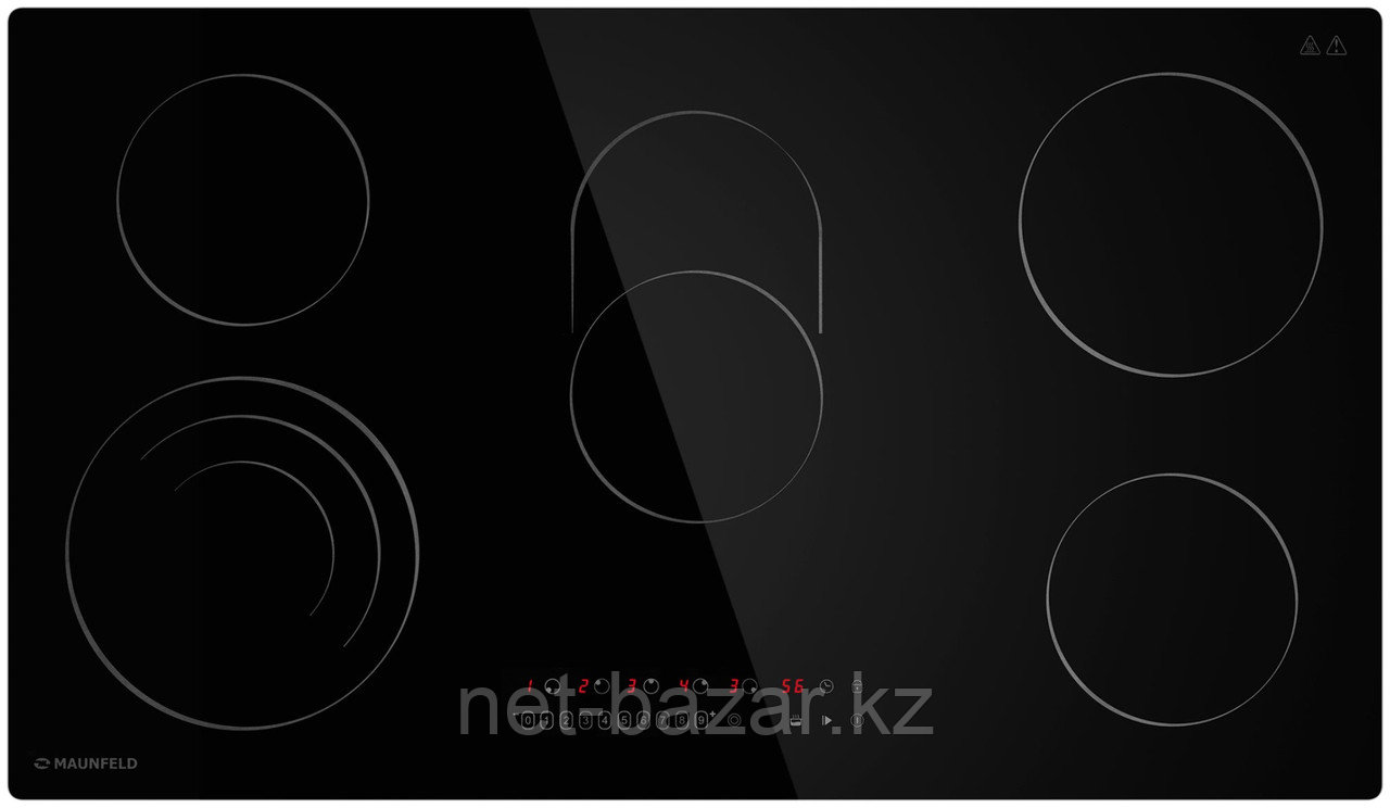 Электрическая варочная панель MAUNFELD CVCE905SMTBK, фото 1