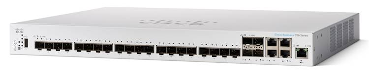 Cisco CBS350-24XS-EU Коммутатор управляемый L3 CBS350 24-port SFP+, 4x10GE Shared - фото 1 - id-p114401042
