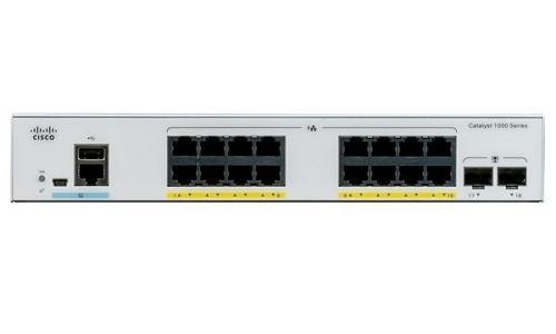 Cisco C1000-16T-2G-L Коммутатор управляемый L2 Catalyst 1000 16 x GE RJ-45, 2 x SFP - фото 1 - id-p114401082
